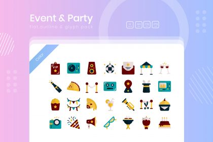 Event and Party Icon Pack