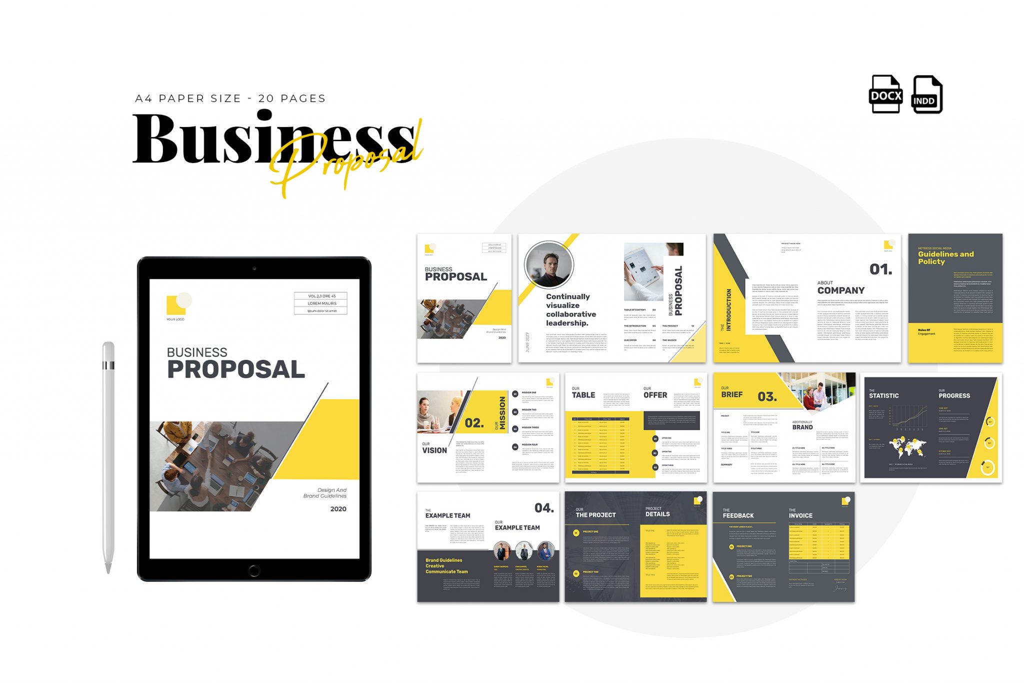 Business Proposal Template Tmint