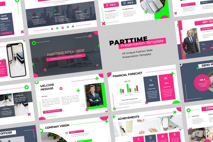 Parttime Powerpoint Template | TMint