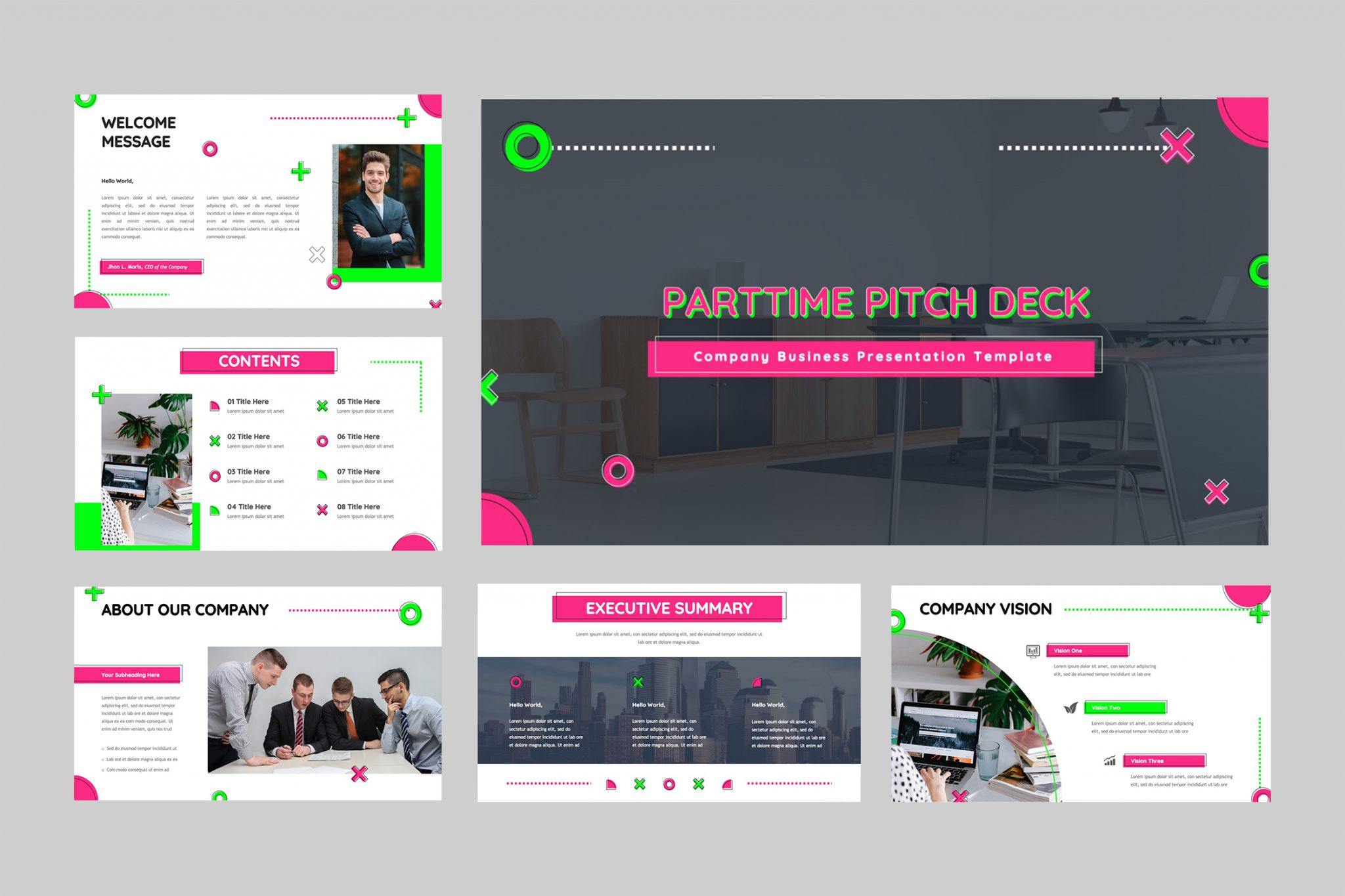 Parttime Presentation Template | TMint