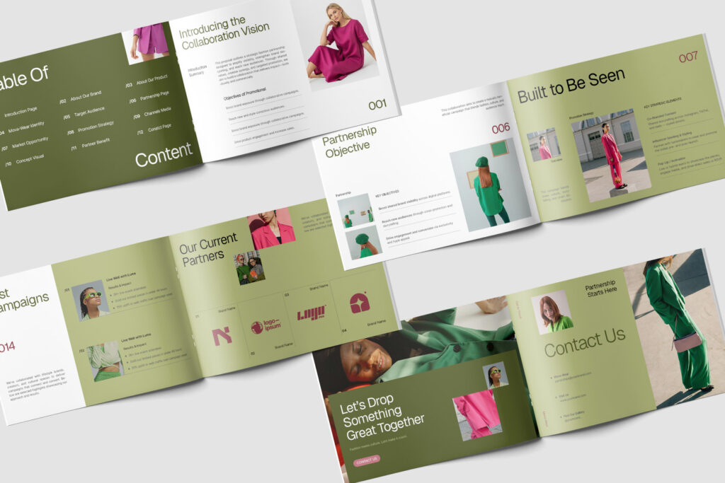 Modern Business Proposal Template for Adobe InDesign TMint